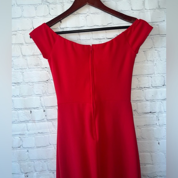 Windsor Red long dress size 1/2 - Picture 8 of 12